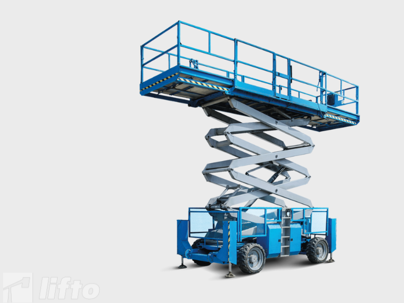 Podnośniki nożycowe Warszawa - wynajem